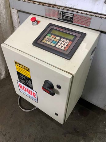 60 Ton, Minster #6SS, OBI press with feeder, 4" stroke, 16" Shut Height, air clutch & brake, 7.5 HP, 1986 - Image 5