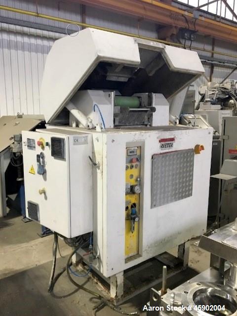Reiter Automatik #ASG300, Strand Pelletizer, 30 knife solid helical rotor, pneu tension, 10500 lbs./hr - Image 1