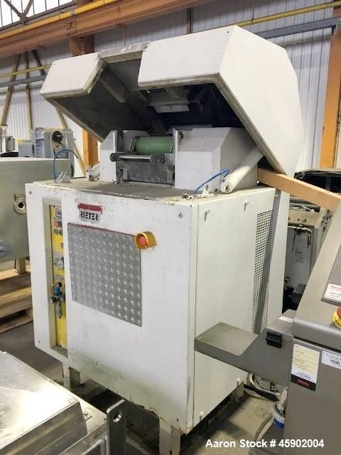 Reiter Automatik #ASG300, Strand Pelletizer, 30 knife solid helical rotor, pneu tension, 10500 lbs./hr - Image 3