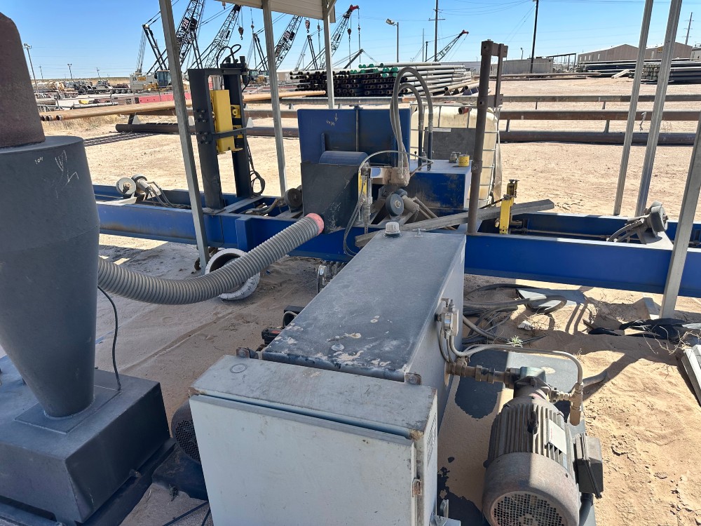 Knight #PCM-5000-R2 mfg 5.5" brush dry type pipe/tube cleaning system great condition - Image 4