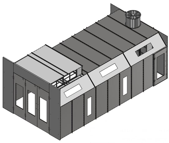 Vector automotive spray booth - Image 9