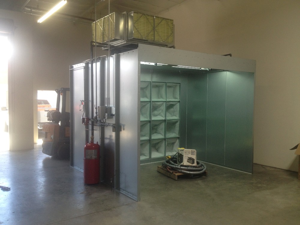 OPEN FACE AND POWDER COATING BOOTHS - Image 1