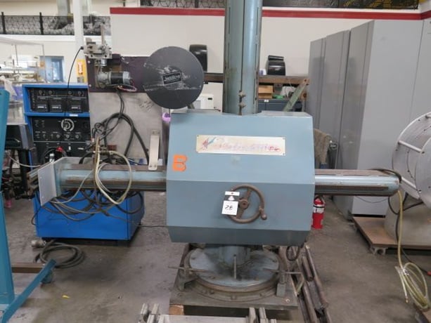 4' x 4' Ransome #M66, Welding Manipulator, Miller Syncrowave 300(s) AC/DC Arc Welding - Image 4