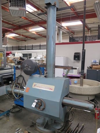 4' x 4' Ransome #M66, Welding Manipulator, Miller Syncrowave 300(s) AC/DC Arc Welding - Image 5