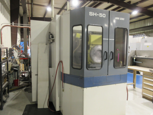 Mori-Seiki #SH-50, 4 Axis, 5th axis table, 24.8" X, 23.6" Y, 23.6" Z, 40 automatic tool changer, 12000 RPM - Image 2