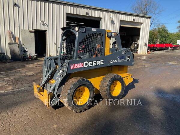 John Deere 324G, Skid Steer Loader, 1694 hours, S/N: 1T0324GMEKJ365470, 2021 - Image 1