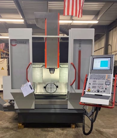 Hermle #C800U, Full 5-Axis Simultaneous vertical machining center, Heidenhain iTNC 530, rigid tapping, 2003 - Image 1