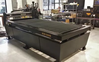 Komatsu #KCR-0448, CNC Plasma Cutting system, 4' x 8' capacity, G940-I plasma power, Rasor Server w/ DNC - Image 2