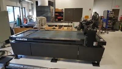Komatsu #KCR-0448, CNC Plasma Cutting system, 4' x 8' capacity, G940-I plasma power, Rasor Server w/ DNC - Image 3