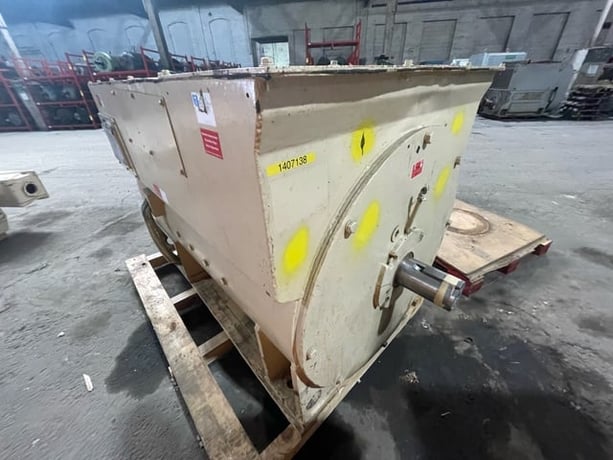 400 HP 400 RPM Westinghouse, Frame FBK848ASY, DPFVBB, 600 VA - Image 3