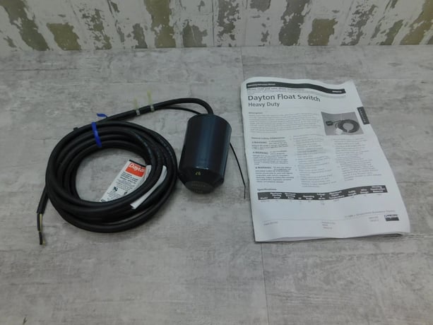 Dayton Float Switch, 6PNV7A, 110/230V, 20' Cord, 13A, new - Image 1