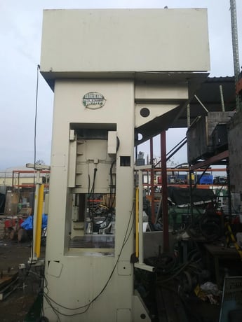 100 Ton, Sutherland #SPC, Auto Stamper Hydraulic Press, 2001 - Image 2