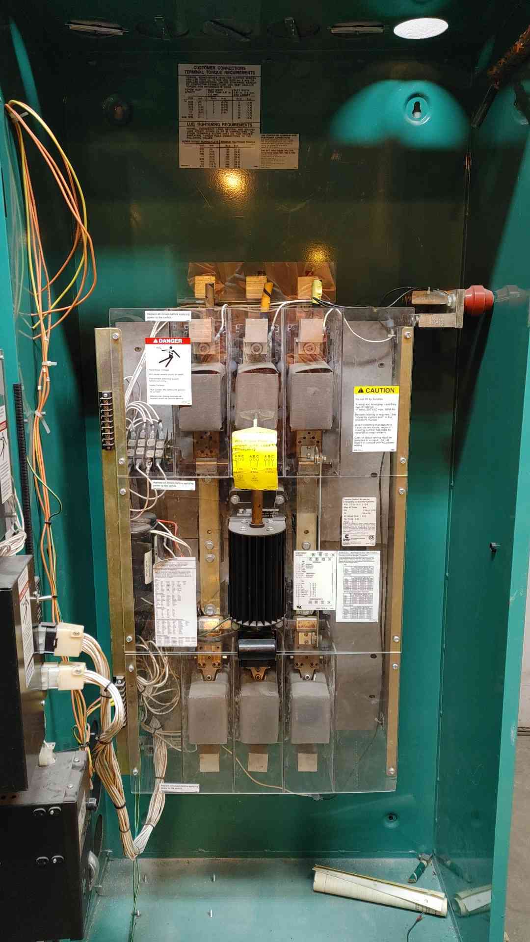 1000 Amp. Onan #OTPCD-4489506, Automatic Transfer Switch, 3-Pole, 60 Hz, 480 V - Image 5