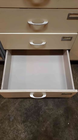 Kewaunee, Laboratory Casework w/7 Drawers & 3 Doors, Blue & White Color, 94" L x 23" width x 36" H - Image 6