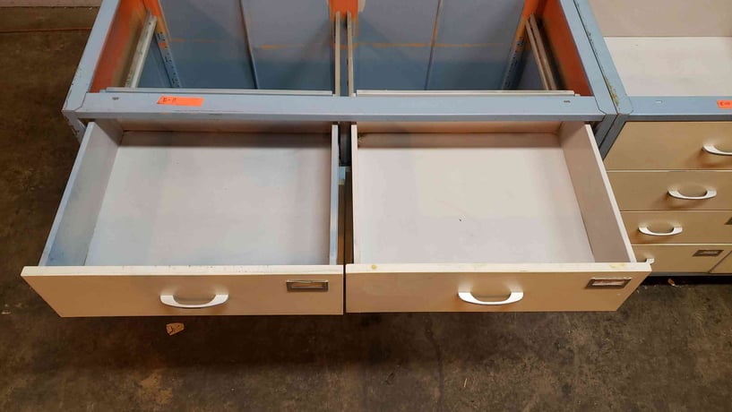 Kewaunee, Laboratory Casework w/7 Drawers & 3 Doors, Blue & White Color, 94" L x 23" width x 36" H - Image 10