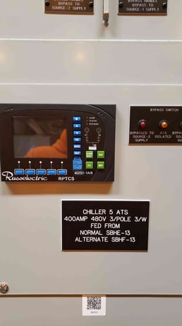 400 Amp. Russelectric #RTS03-ABLB4003BCF1-RPTCS03, Automatic Transfer Switch, 3 Phase, 3-Wire, 60 Hz, 480 V - Image 3
