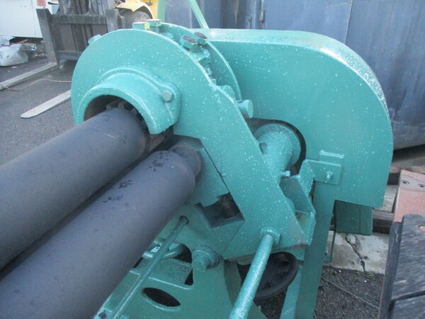 Hendley & Whittemore #TM-50, 5' rolls, 4" diameter power bending rolls, 220 V., rare - Image 8