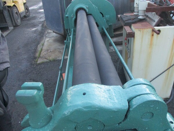 Hendley & Whittemore #TM-50, 5' rolls, 4" diameter power bending rolls, 220 V., rare - Image 9