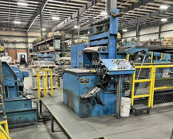 24" x 5" Stamco, Slitting line, 12000 lb., Driven Line with Tension Stand - Image 6