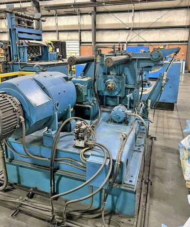 24" x 5" Stamco, Slitting line, 12000 lb., Driven Line with Tension Stand - Image 10