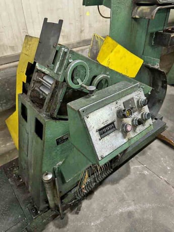 12" Minster #20-12, press feed line, 60 ton, (2) Littell double end uncoilers, 13.5"-20.5" manual expansion - Image 2