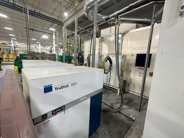 Shape Process Automation #RoboLase, robotic laser cutting/trimming system, 3000 watt, 2021 - Image 2