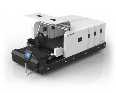 Bescutter #Space-saver-510, IPG continuous wave fiber laser, 4000 watt, 5' x 10', 51" X, 51" Y, 4" Z, 197 - Image 1