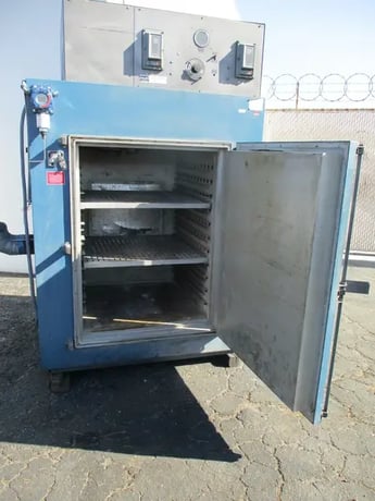 36" x 36" x 48" Blue M, drying oven, 300° F, good working condition - Image 7