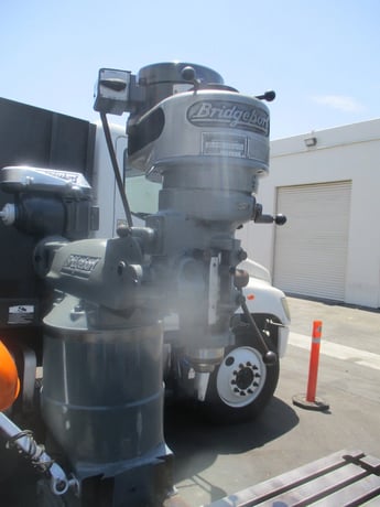Bridgeport #Series-I, Vertical Mill, 9" x42" table, 1 HP, R8 taper, sloting head, 220/440 V. - Image 10