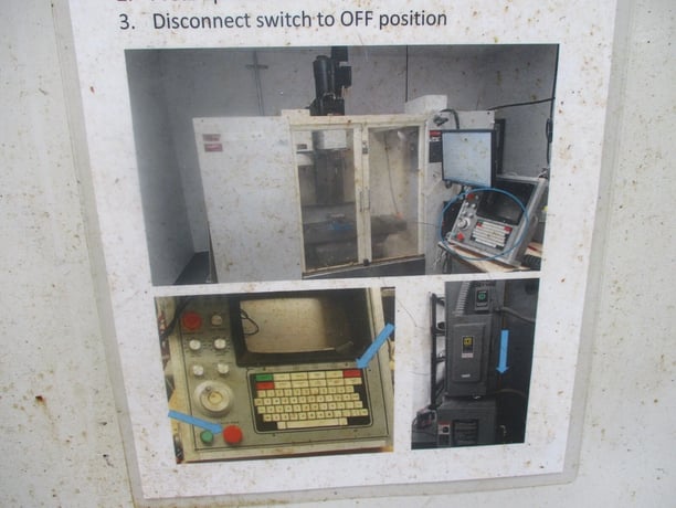 Fadal #VMC40, CNC vertical machining center, 1992 - Image 2