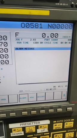 Hyundai #SKT210SY, 21.7" swing, 8" chuck, 3" bar, 9.5" turn diameter, 4000 RPM, 12 station turret, Fanuc - Image 4