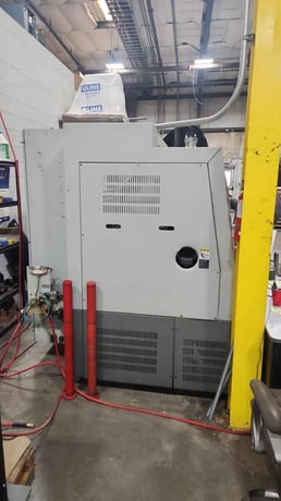Hyundai #SKT210SY, 21.7" swing, 8" chuck, 3" bar, 9.5" turn diameter, 4000 RPM, 12 station turret, Fanuc - Image 7