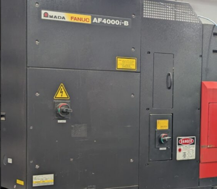 Amada #LC2415A4NT, Laser Cutting System, 4000 watt, 60" X 120" sheet, Fanuc CNC Control, 2008 - Image 2