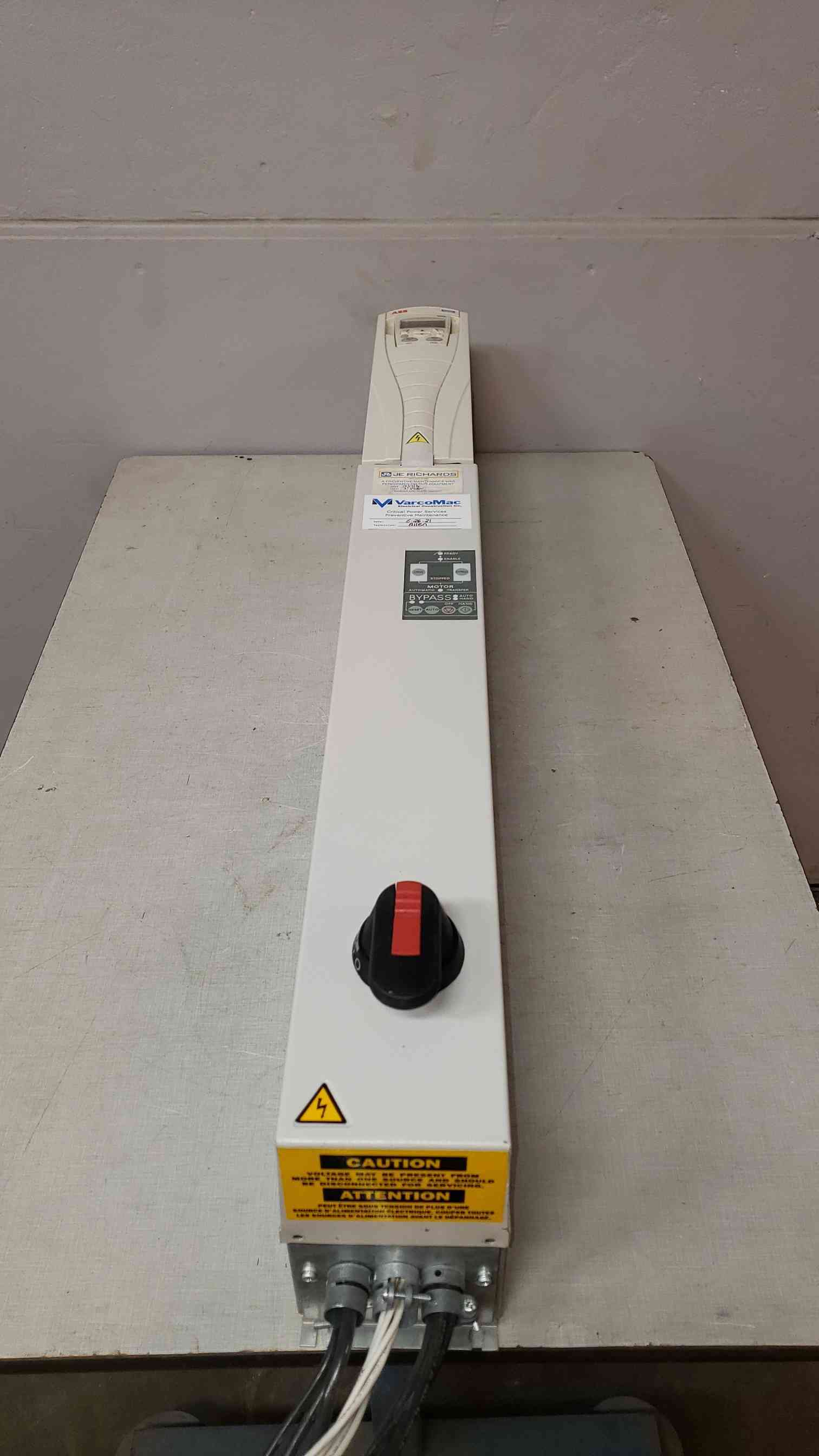 ABB, ACH550-VC-023A-4+F267, HVAC encl industrial ctrl panel - Image 1