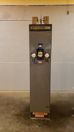 Allen-Bradley, #DC-120, Metered Input MCC, 2000 A horiz, 600 VAC, 3 phase, AS-IS - Image 1