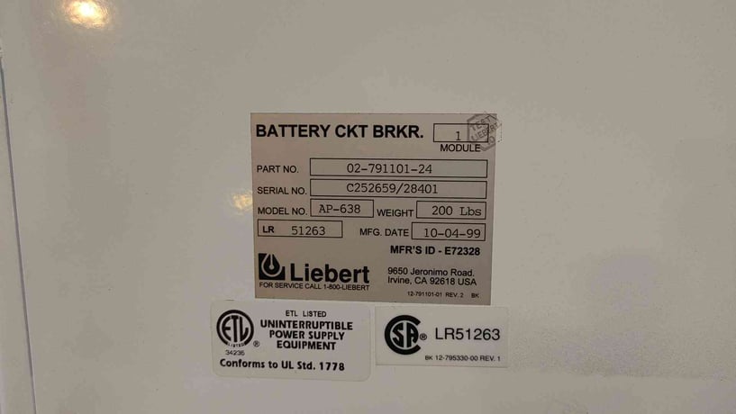 600 Amps, Square D, MHL36600, Double throw breaker cabinet - Image 4