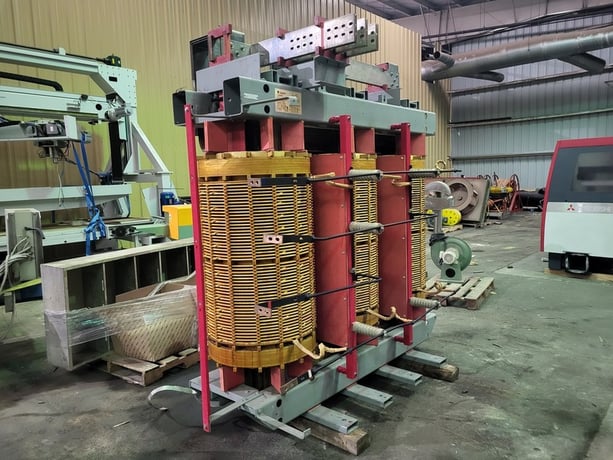 4000 KVA 24940Y/14399 Primary, 600 Secondary, General Electric CXTC4000 S002640, dry, 2003 - Image 3