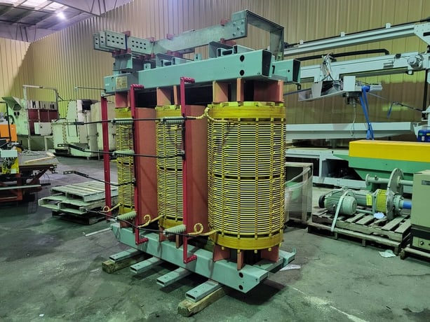 4000 KVA 24940Y/14399 Primary, 600 Secondary, General Electric CXTC4000 S002640, dry, 2003 - Image 6