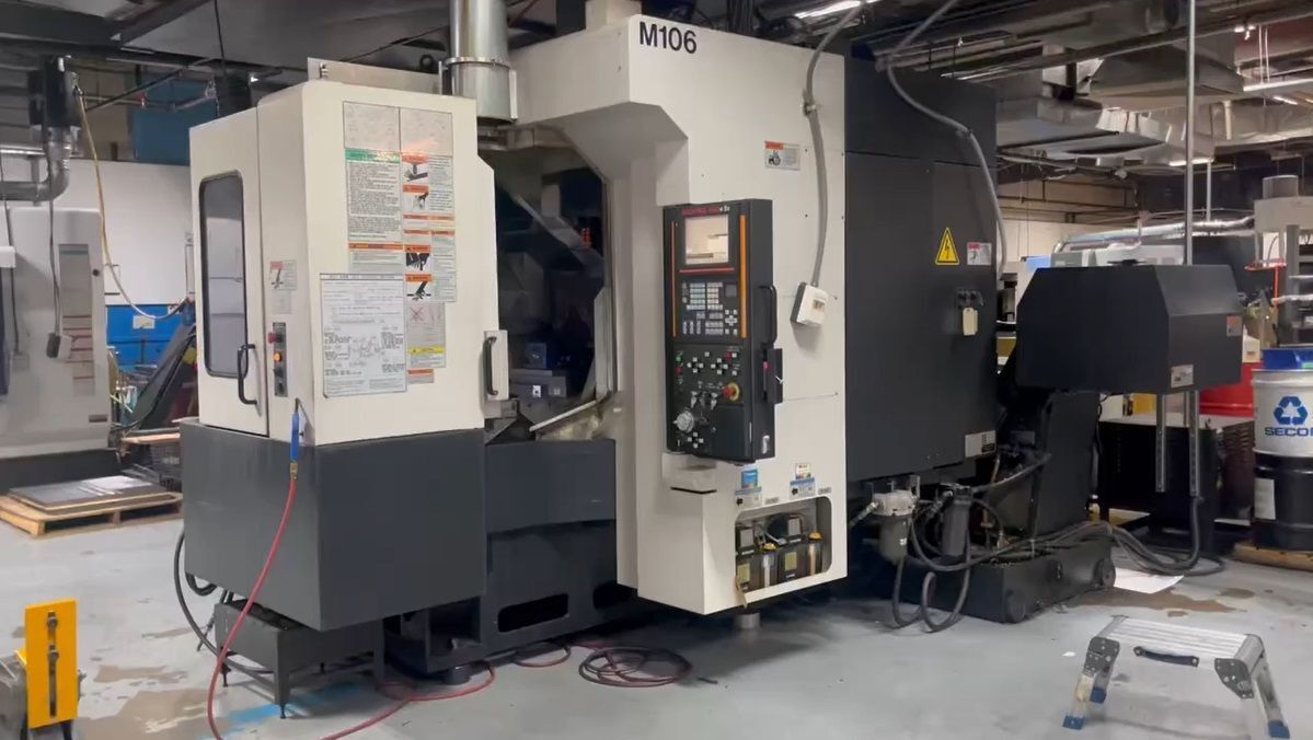 Mazak #Variaxis-500-5X, CNC vertical machining center, 120 automatic tool changer, 20" X, 20" Y, 18.1" Z - Image 1