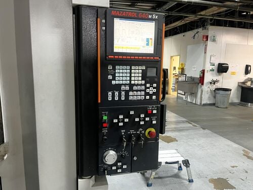 Mazak #Variaxis-500-5X, CNC vertical machining center, 120 automatic tool changer, 20" X, 20" Y, 18.1" Z - Image 6