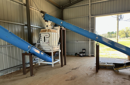 Buhler 500 HP Pellet Mill, Sedberry 125 HP Hammermill, 12" x 20' Screw Conveyor - Image 3