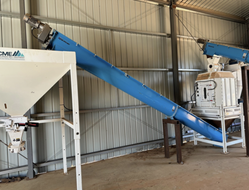 Buhler 500 HP Pellet Mill, Sedberry 125 HP Hammermill, 12" x 20' Screw Conveyor - Image 4