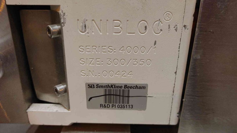 G & H/Unibloc #4000/1, Rotary Lobe Pump, Portable, 3.39:1 Ratio, 79.7-552 RPM, 1 HP Motor - Image 4