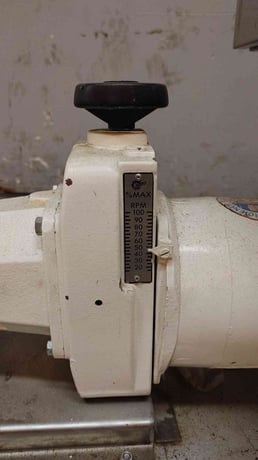 G & H/Unibloc #4000/1, Rotary Lobe Pump, Portable, 3.39:1 Ratio, 79.7-552 RPM, 1 HP Motor - Image 5