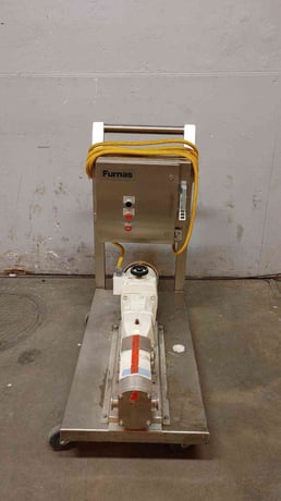 G & H/Unibloc #4000/1, Rotary Lobe Pump, Portable, 3.39:1 Ratio, 79.7-552 RPM, 1 HP Motor - Image 6