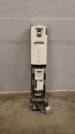 30 HP ABB, ACH550-VCR-045A-4, VFD, 9" L x 9" W x 46" H, 3 Phase, 44 Amps, 380-480 V, 2010 - Image 1