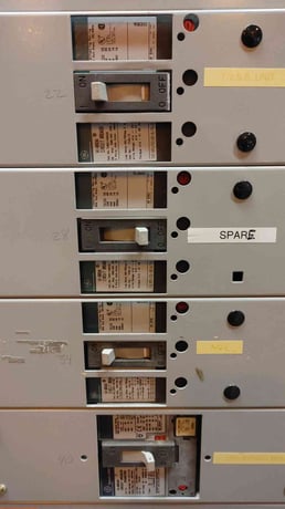 600 Amp. General Electric, Spectra-RMS, Panelboard, (11) Main & Breakers, 3 Phase, 4 Wire, 480Y/277 V - Image 4
