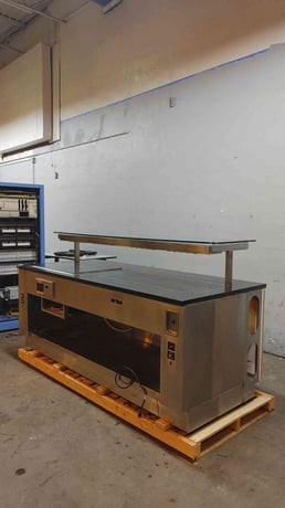 Hatco Glo-Ray, Galley Heated Serving Station & Shelf, 88" length - Image 2