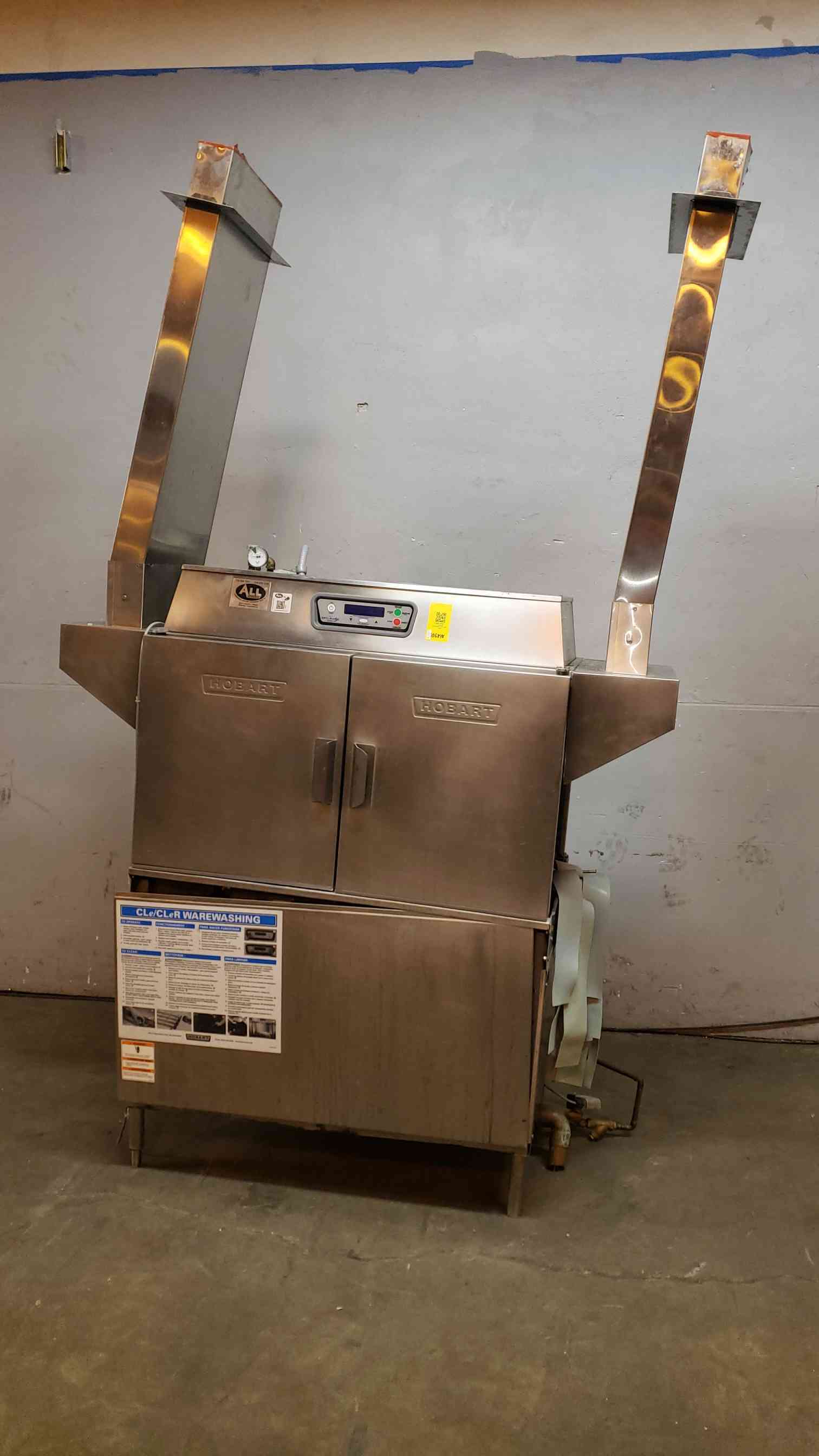 Hobart # CL44E, Commercial Dishwasher, 5 ft./min. Conveyor, 3 Phase, 480 V - Image 8