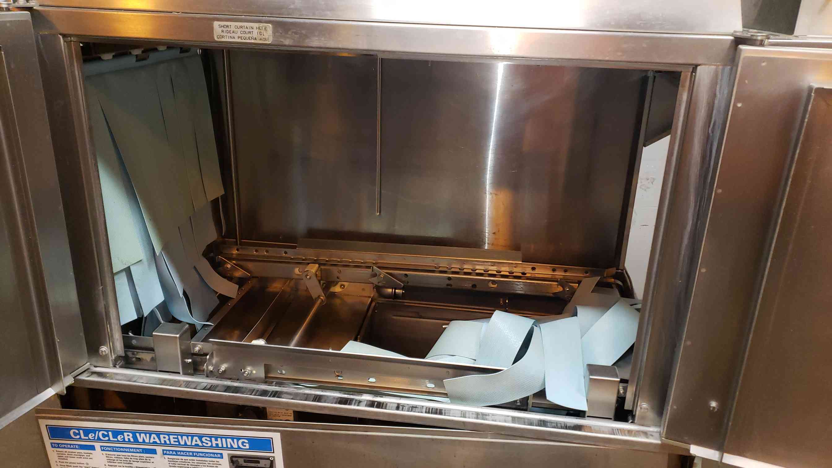 Hobart # CL44E, Commercial Dishwasher, 5 ft./min. Conveyor, 3 Phase, 480 V - Image 9